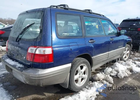 2002 Subaru Forester S z USA, uszkodzony, nr VIN JF1SF65572H748950
